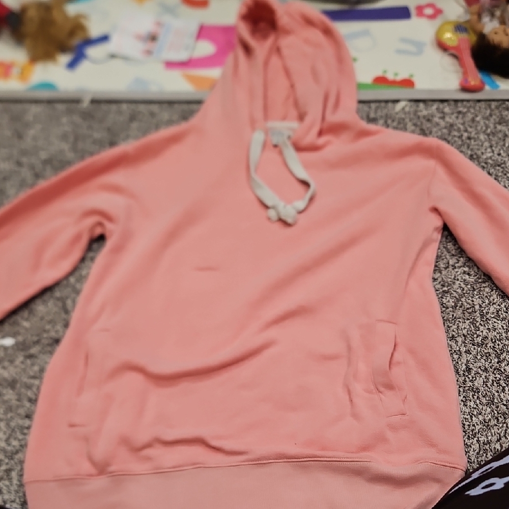 J. Crew Vintage Fleece in Soft Pink Women's extra small